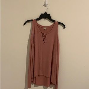 off the shoulder shirt